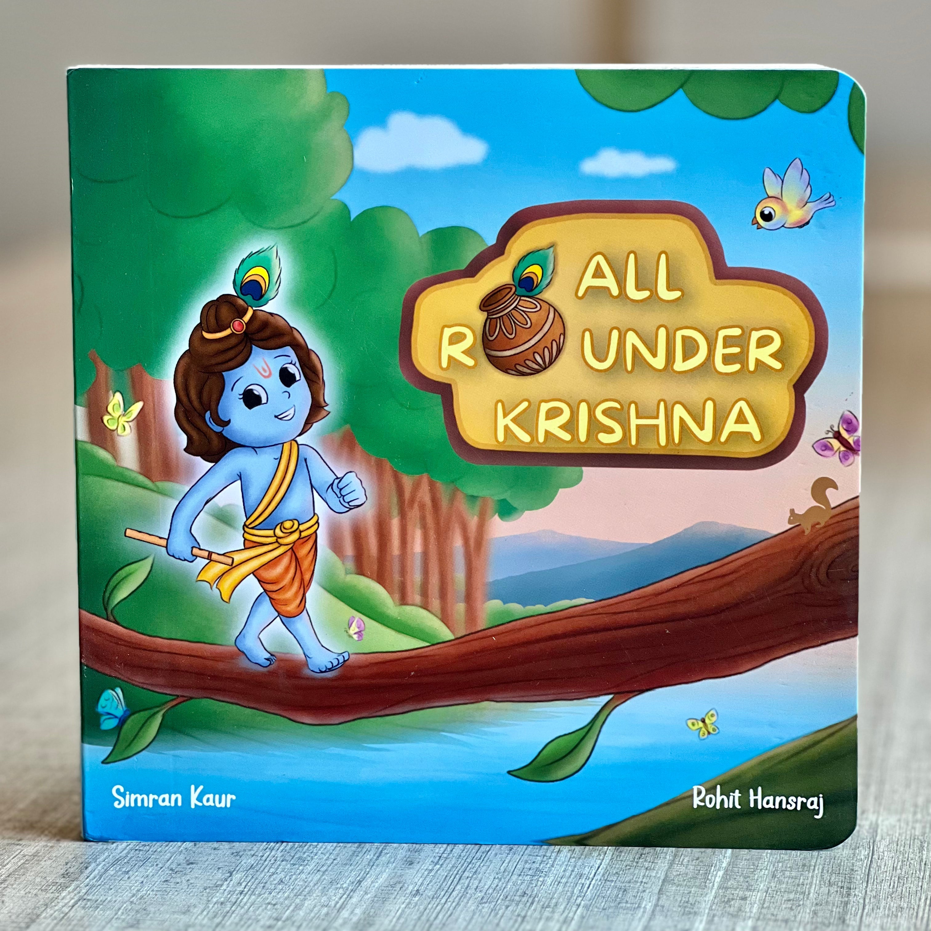 Little God Combo - All Rounder Krishna: The Little God Story Book + The Little Gods Sticker Booklet