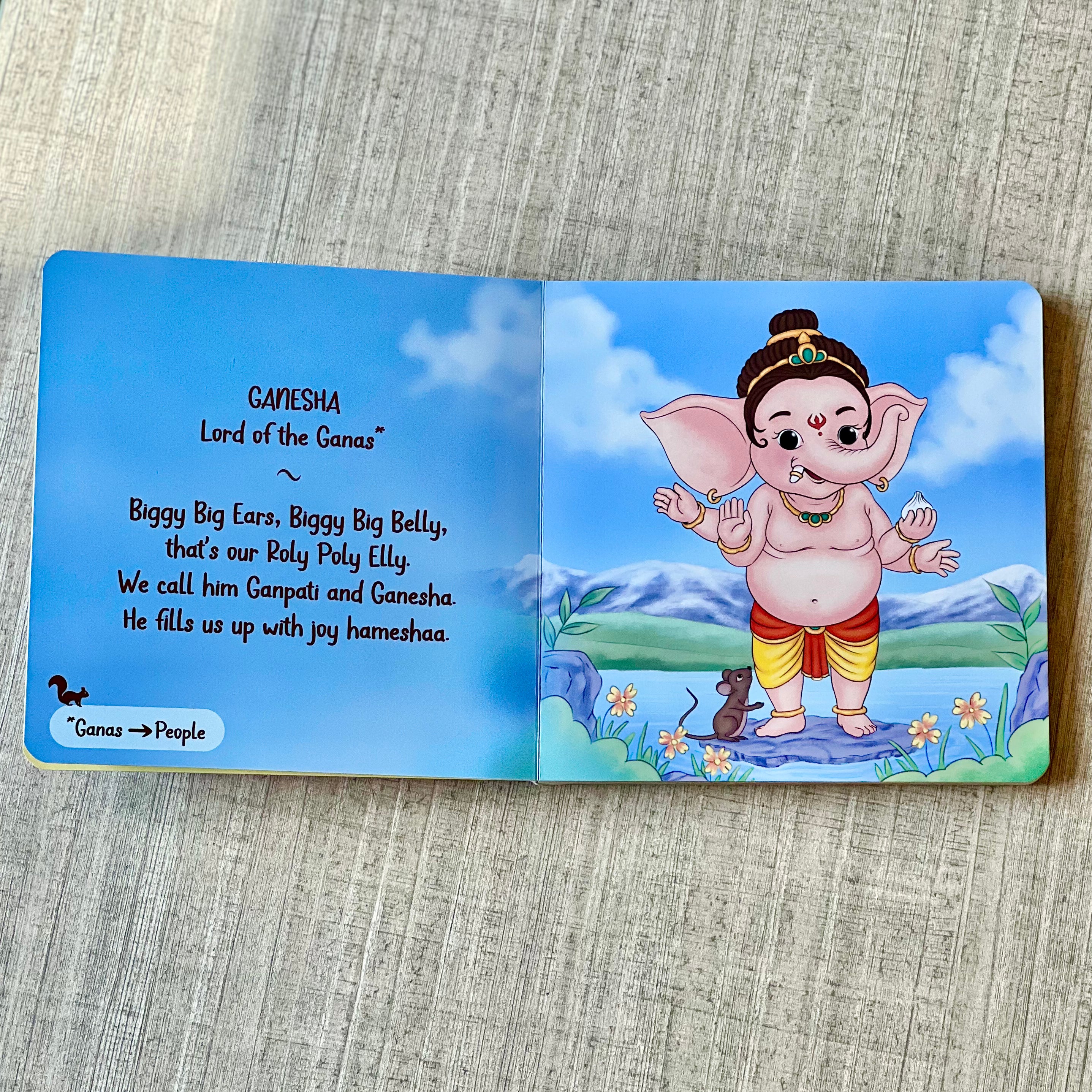 Roly Poly Elly Ganesha: The Little God Story Book - By Choomantraa
