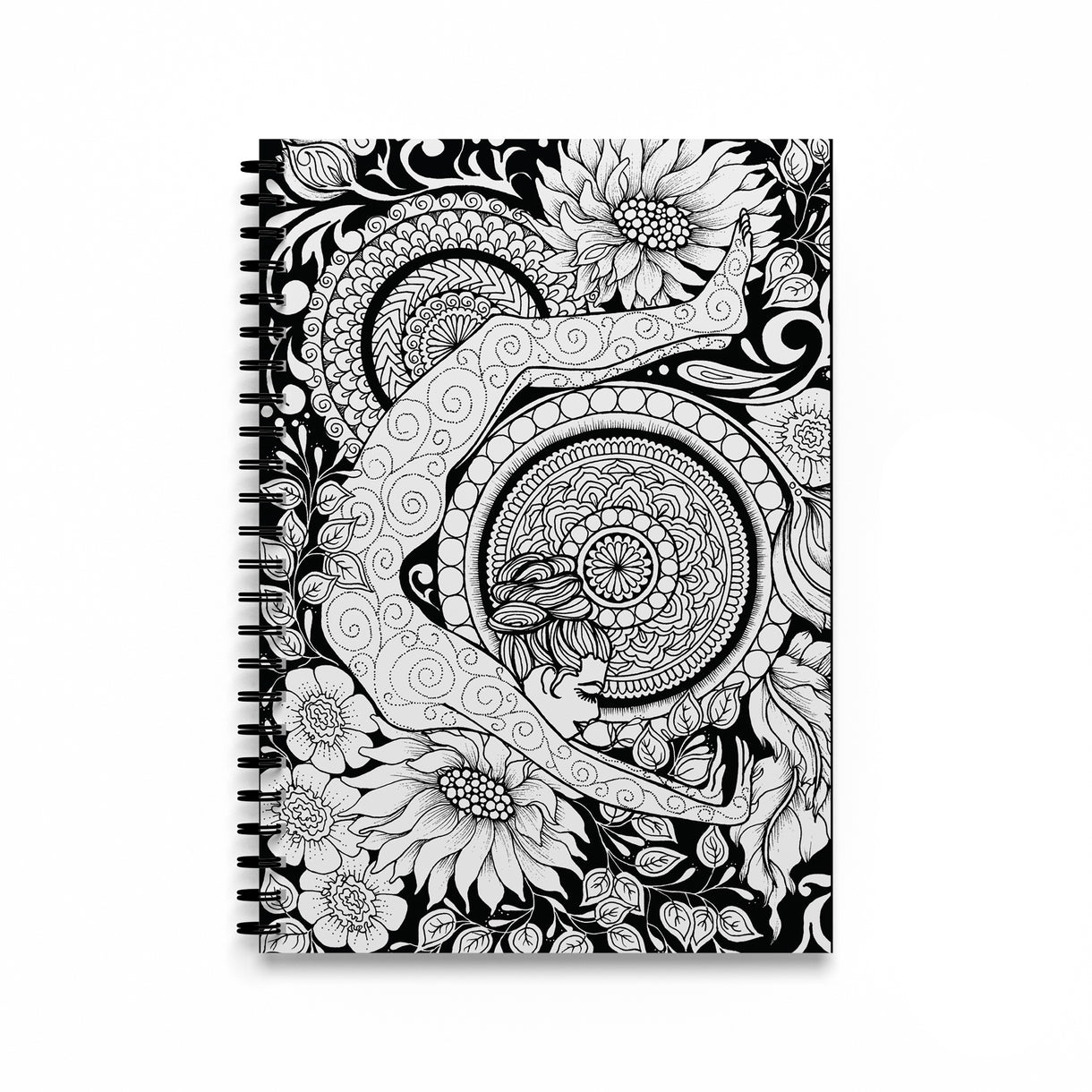 Namaste Yoga Spiral Notebooks - Pack of 3