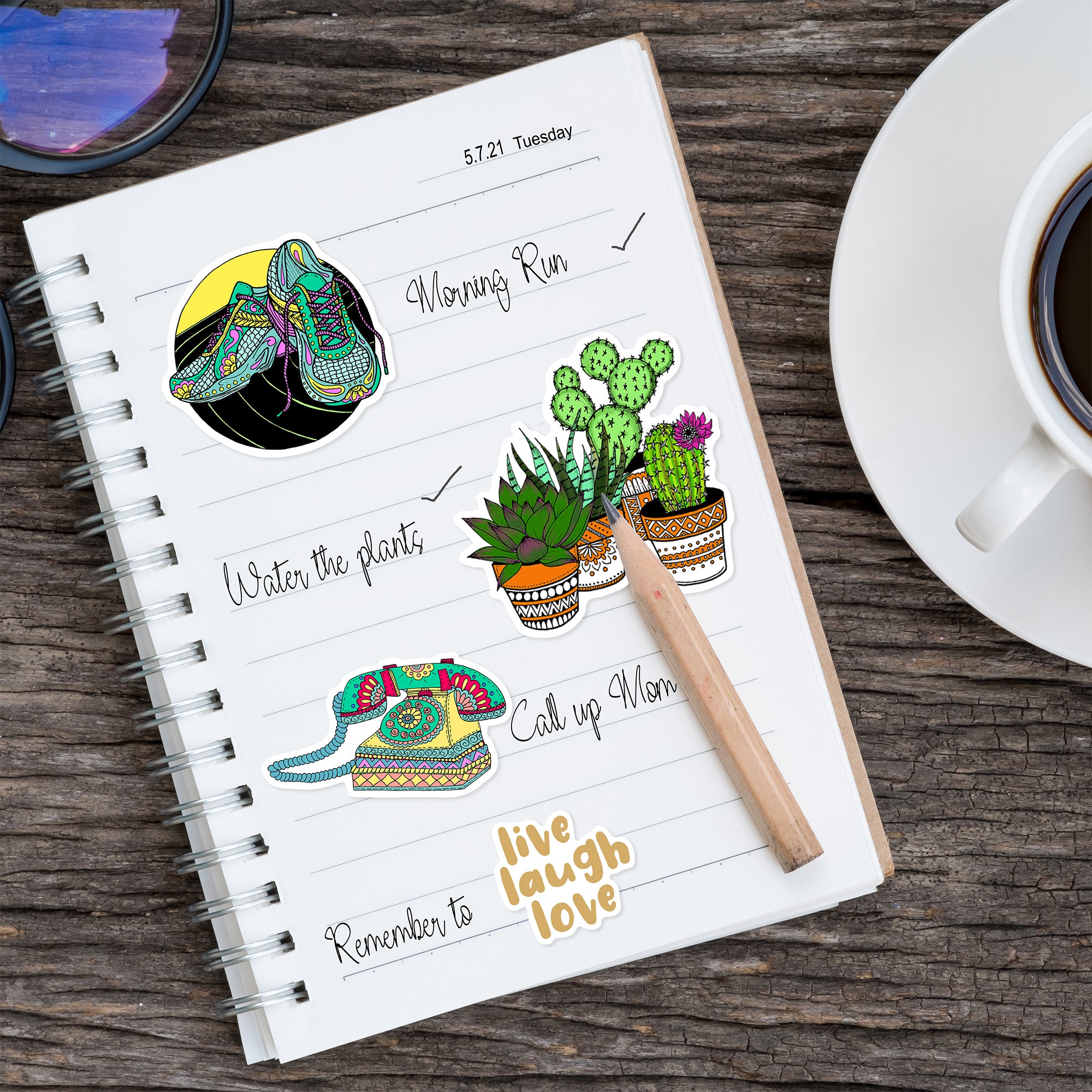 Assorted Stickers – Ambiyaa