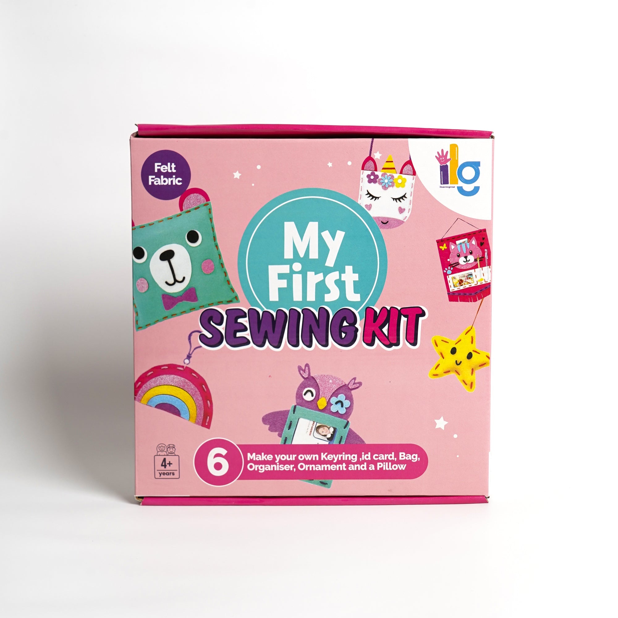 DIY Sewing Art & Craft Kit Bundle - Learn and Create Six Charming Project
