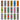 Mandala Bookmarks in Indian Colors - Set of 18