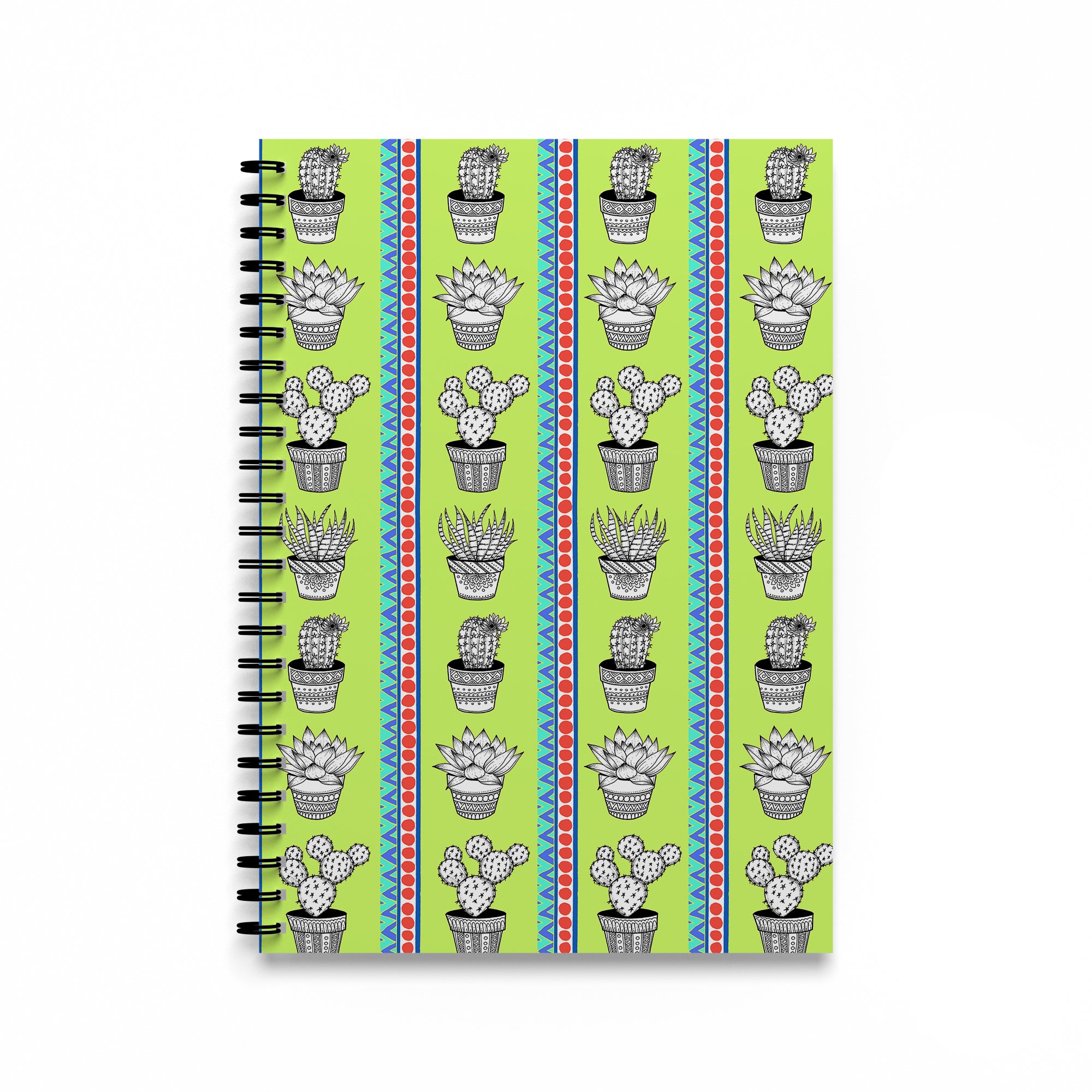 Mr. Cacti Spiral Notebook