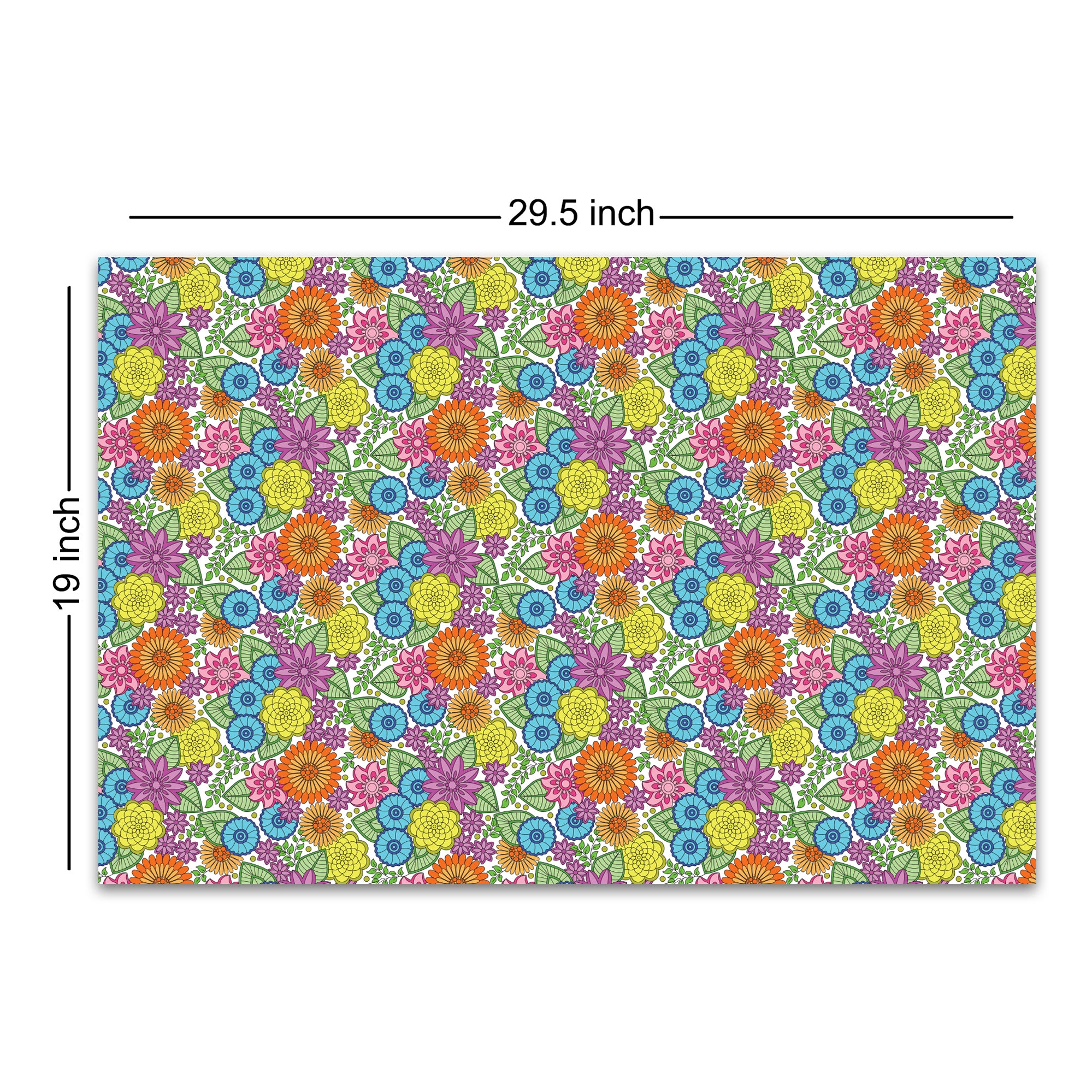 Blissful Blooms Wrapping Paper