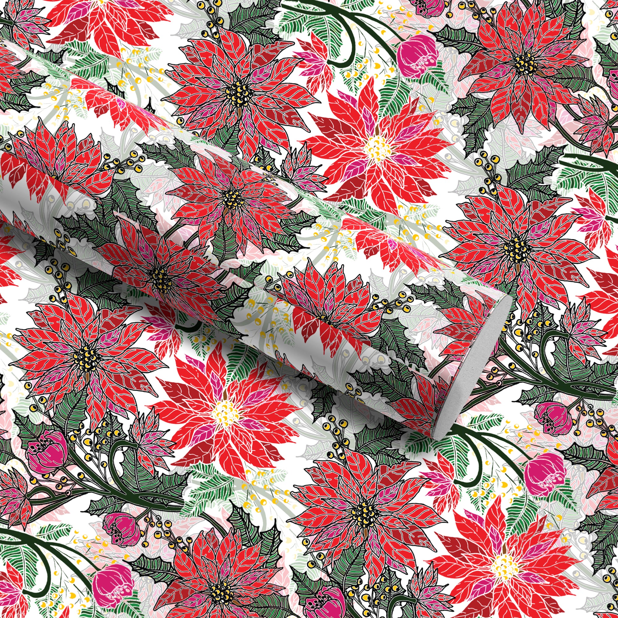 Festive Red Wrapping Paper
