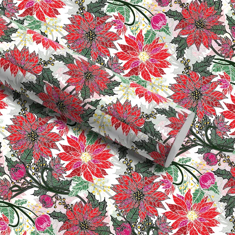 Festive Red Wrapping Paper