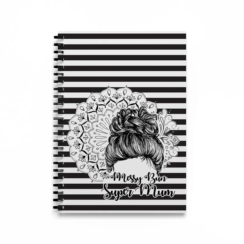 The Super Mum Spiral Notebook