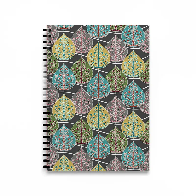 Autumn Love Spiral Notebook